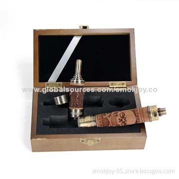 High-quality Wooden E-cigarette Mod N-fire 2 Full Kit with 18650 Battery from SmokjoyNew